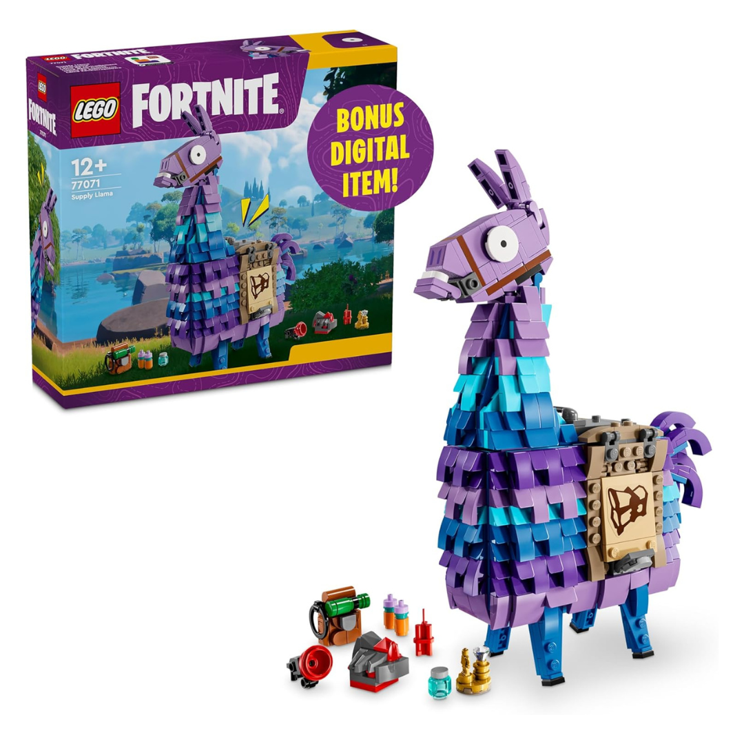 691-Piece LEGO Fortnite Supply Llama Building Toy Set (77071)