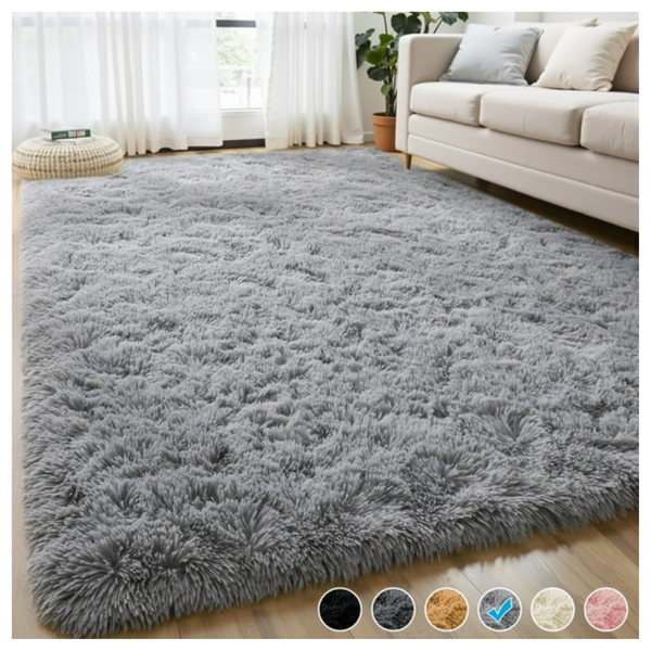 Nefoso Shag 8ft x 10ft Soft Fluffy Area Rugs