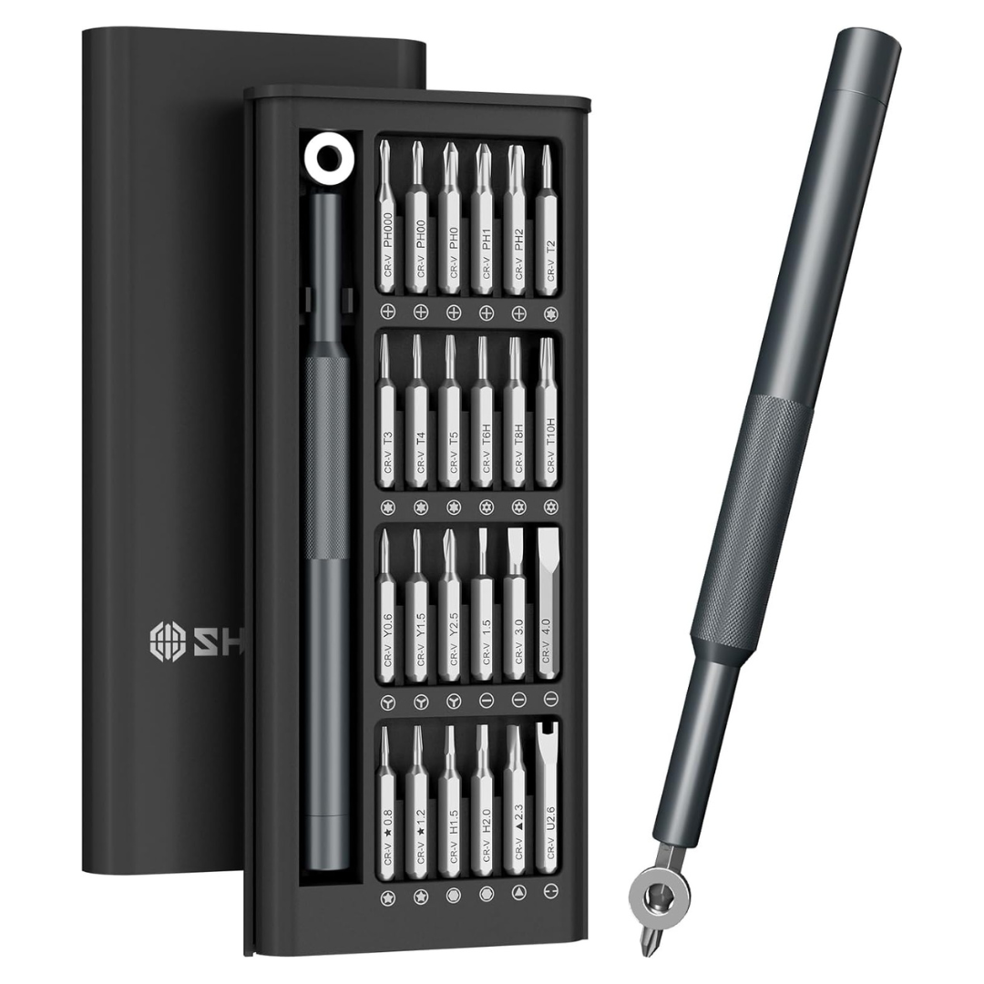 31-In-1 SHARDEN Precision Magnetic Small Screwdriver Set