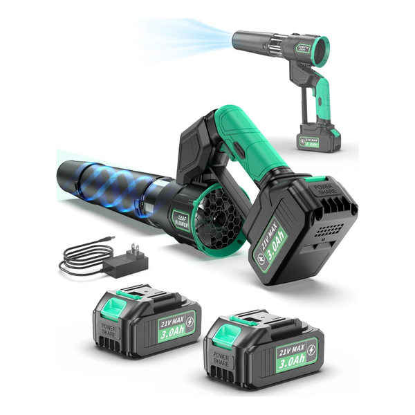 Fonxlit Cordless Electric Leaf Blower Brushless Motor