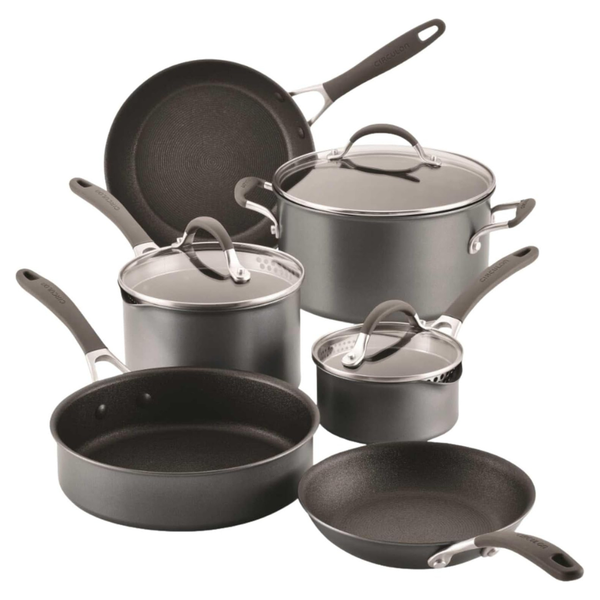 9-Piece A1 Series Scratch Defense Nonstick Induction Cookware/Pots & Pans Set