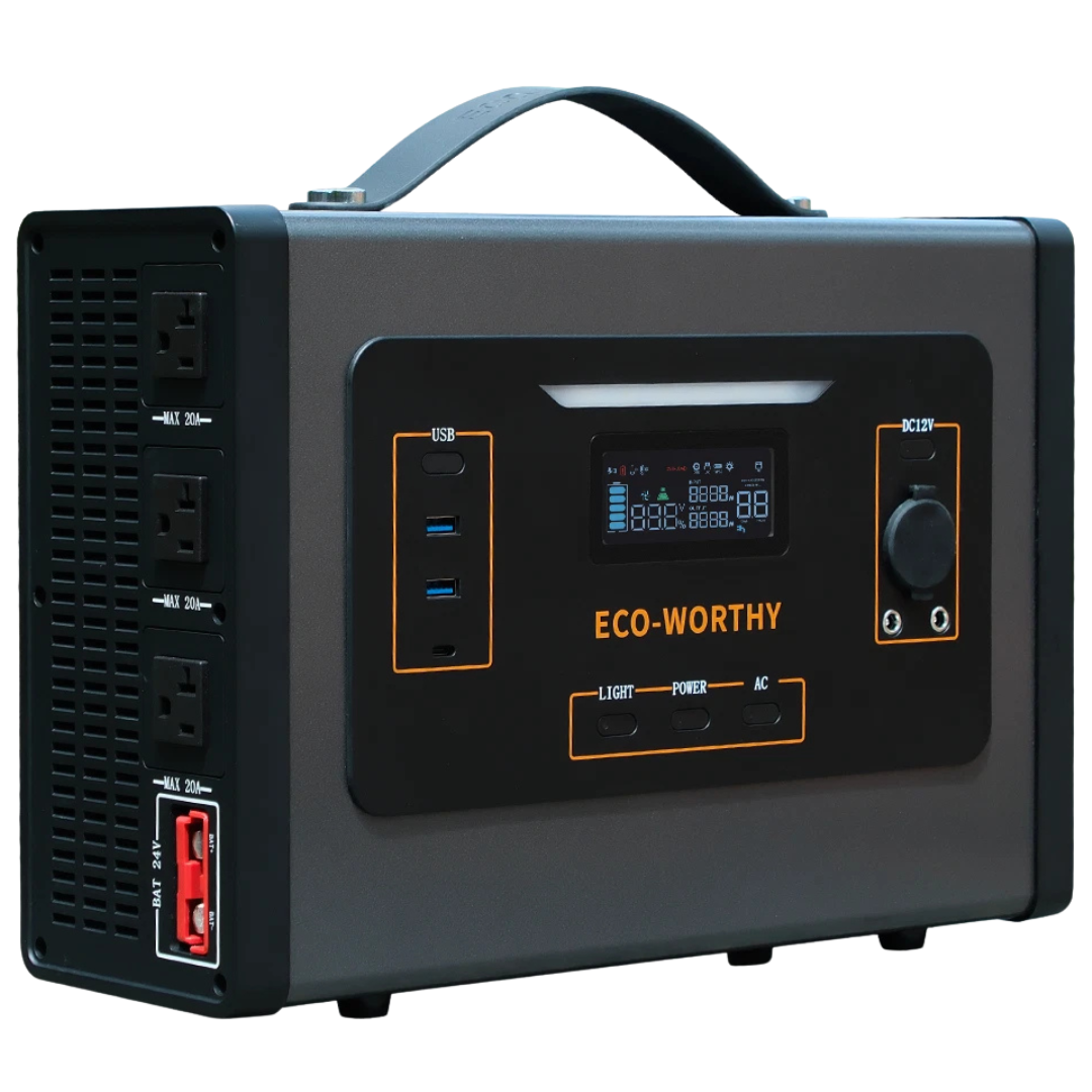 ECO-WORTHY 2000W Portable Inverter Charger