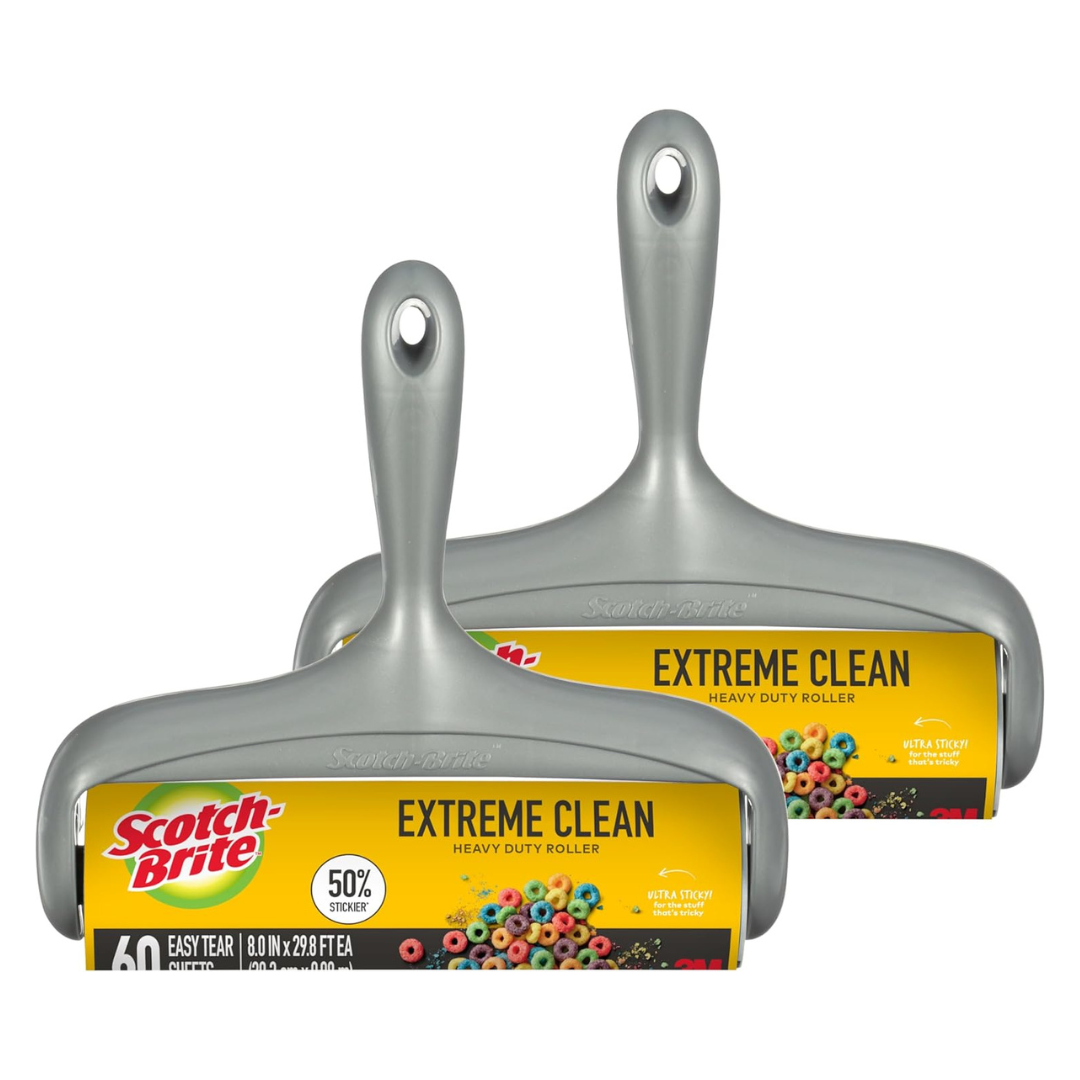 2-Pack Scotch-Brite Large Surface Lint Roller