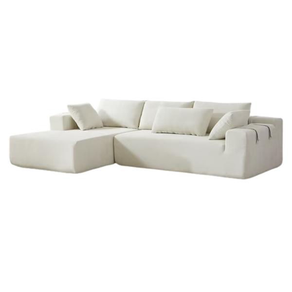 LLappuil Modular 108" L-Shaped Sectional Sofa (4 Colors)
