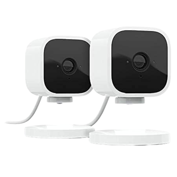 2-Pack Blink Mini 1080p Wireless Indoor Smart Security Camera