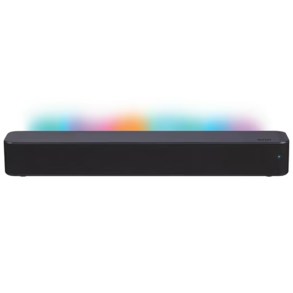 Onn. 20" 2.0-Channel LED Soundbar With 2 Speakers