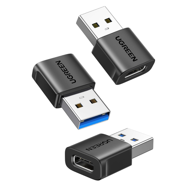 3-Pack Ugreen USB-C Female To USB Male Adapter