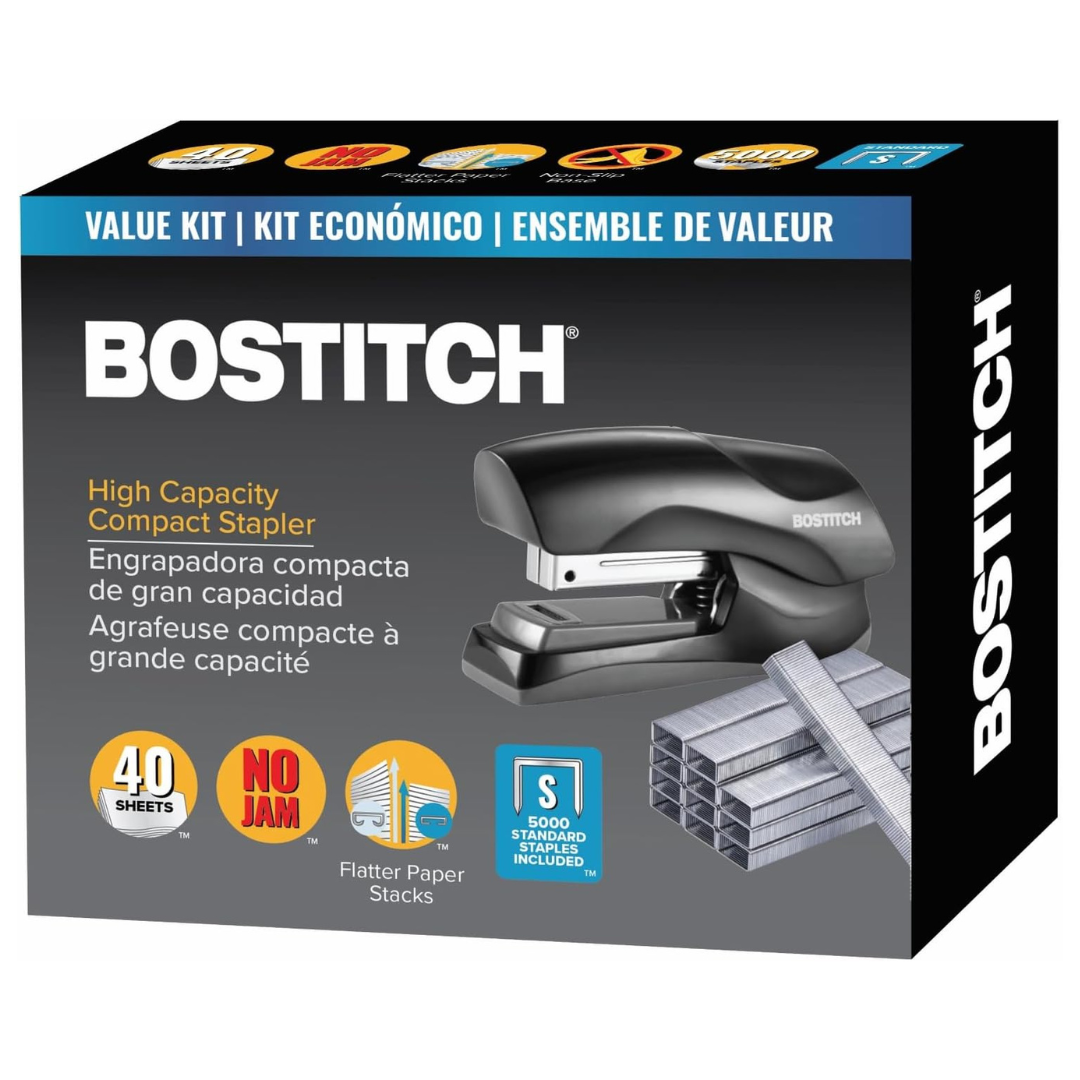 Bostitch Office Heavy Duty 40 Sheet Stapler With 1250 Staples