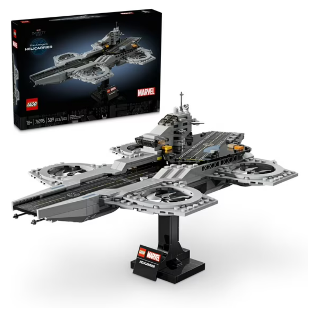 509-Piece LEGO Marvel The Avengers Helicarrier (76295)