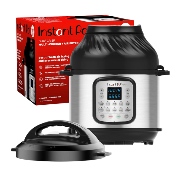 6-Qt Instant Pot Duo Crisp 11-In-1 Air Fryer & Pressure Cooker Combo [Used - Like New]