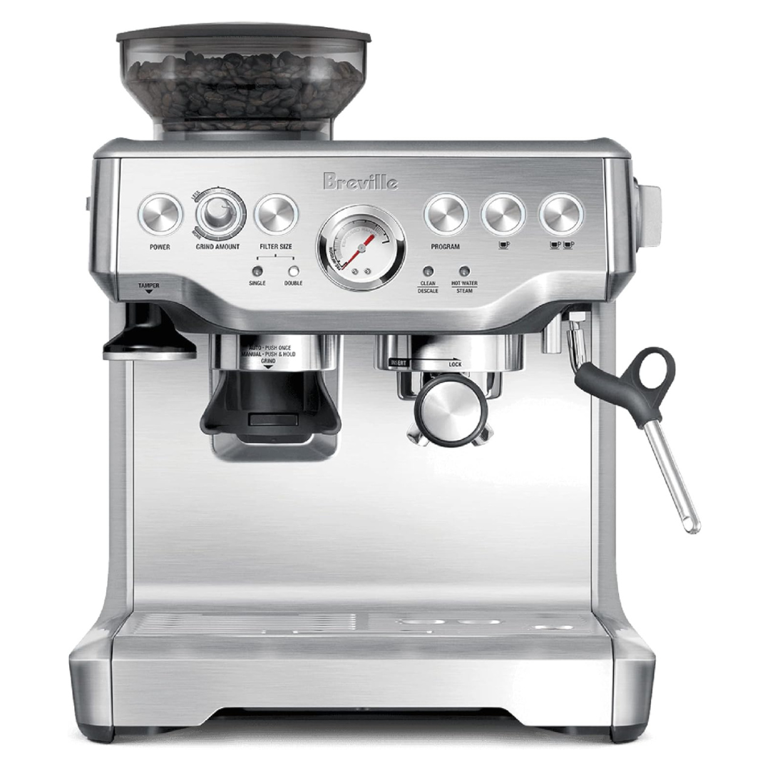 Breville Barista Express Espresso Machine BES870XL, Brushed Stainless Steel