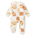 Burt’s Bees Baby 100% Organic Cotton One-Piece Zip Front Romper Jumpsuit Pajamas