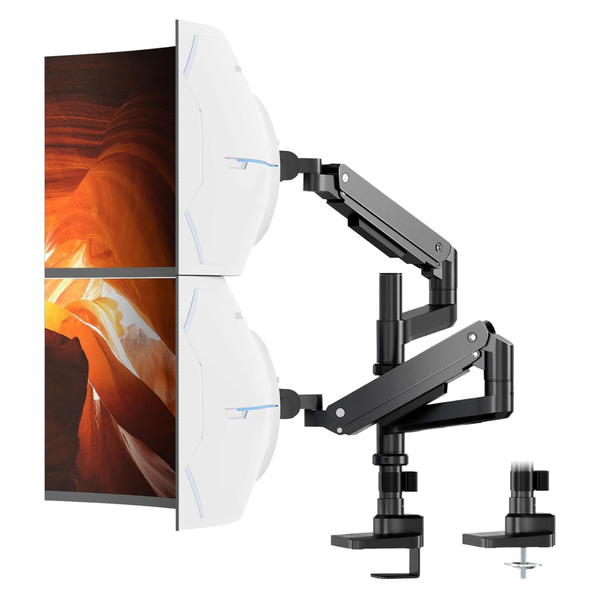 Heavy Duty Dual Monitor Arm For 17"-49" Ultrawide Screens
