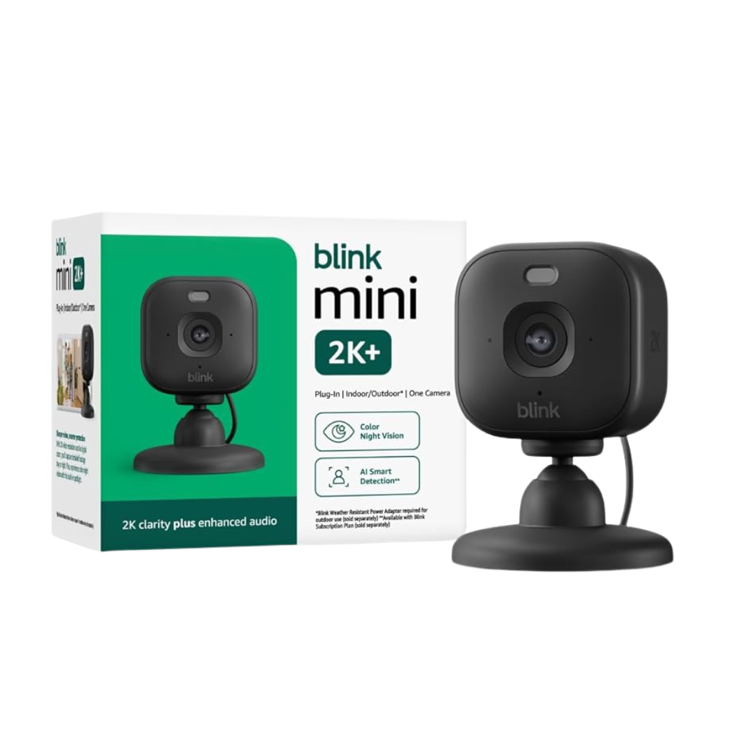 Blink Mini 2K+ Home & Pet Security Camera