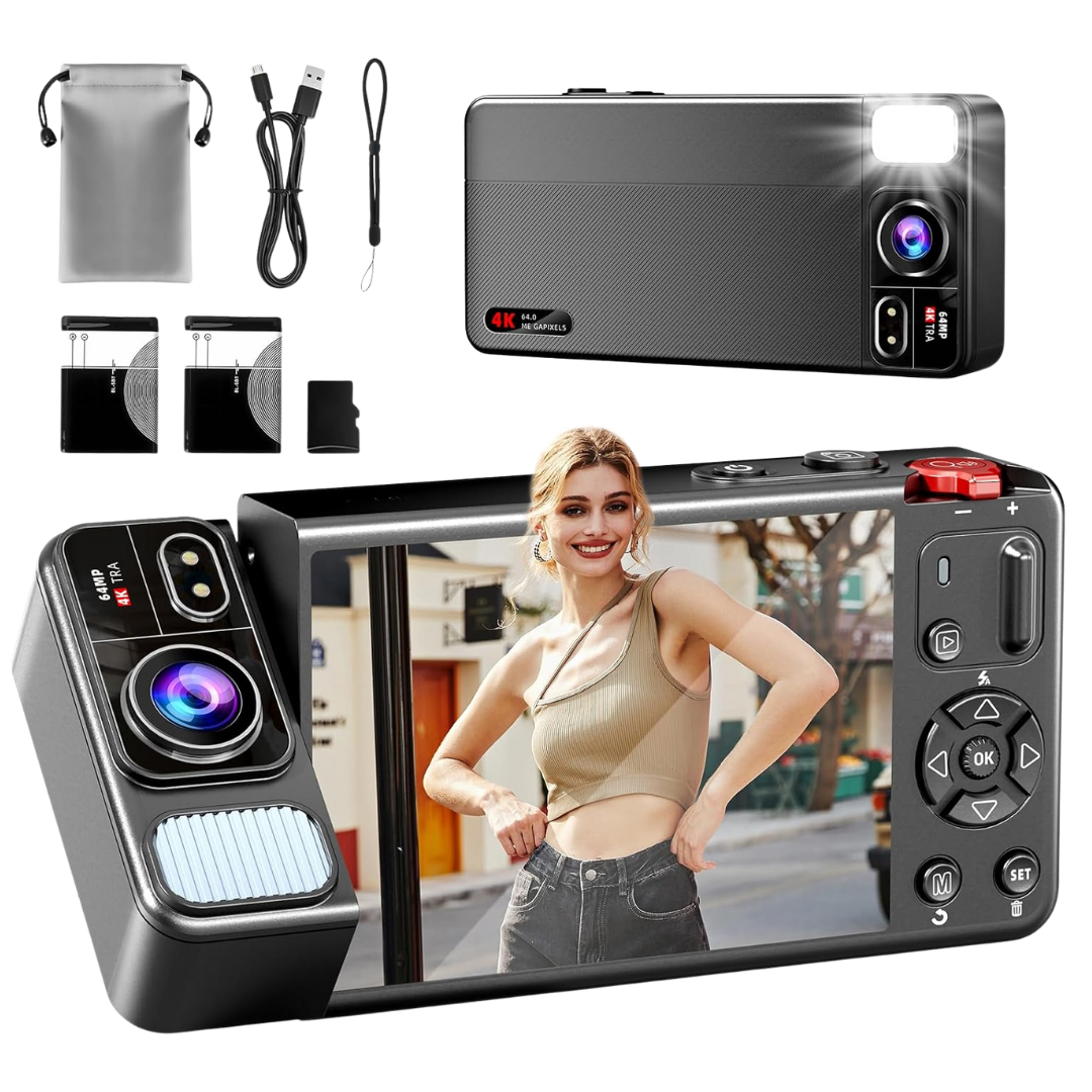 Zeoupt CV21 64MP FHD Digital Camera