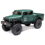 Axial SCX24 40's 4 Door Dodge Power Wagon Green 1/24 4 Wheel Drive-RTR