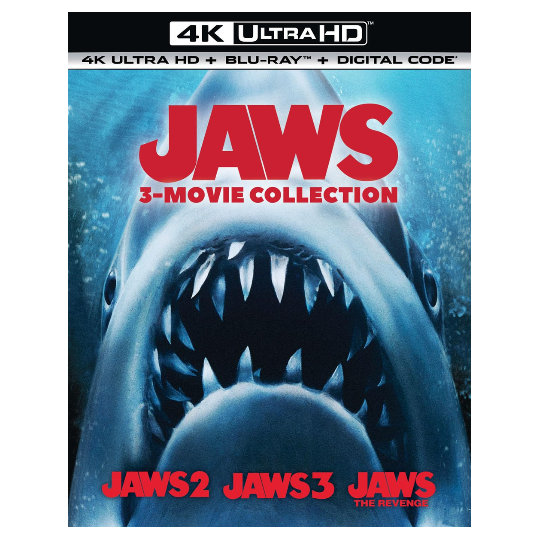 Jaws 3-Movie Collection (4K Ultra HD + Blu-Ray + Digital)