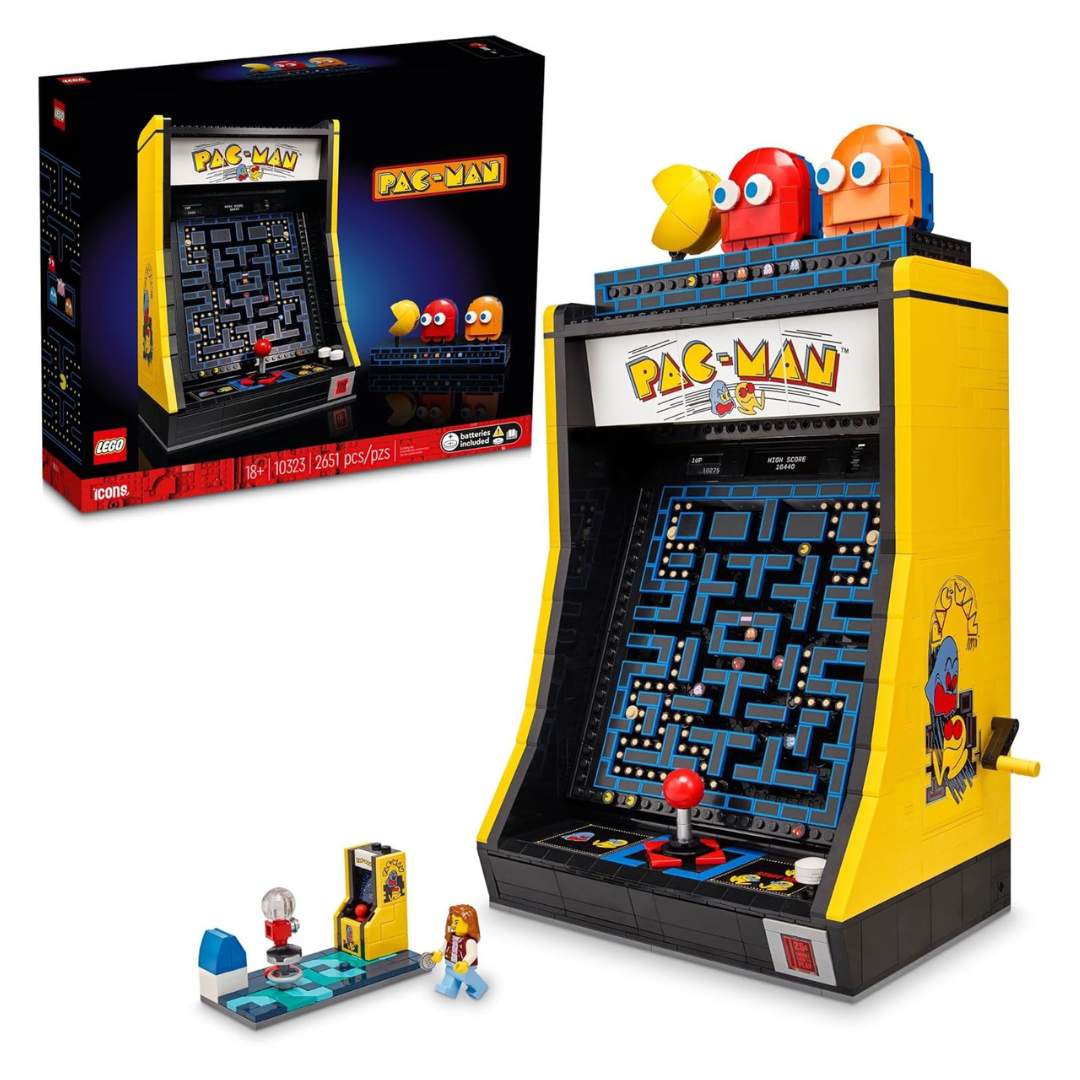 2651-Piece LEGO Icons PAC-Man Arcade Building Sets (10323)