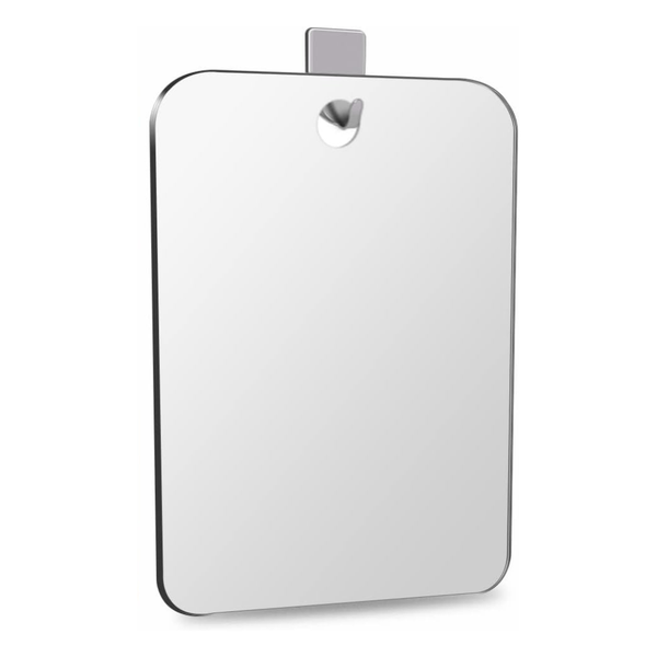 2-Pack 10.7" x 8" Shatterproof Hanging Portable Shower Mirror