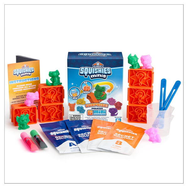 Elmer's Squishies 24-Piece DIY Kids Activity Kit
