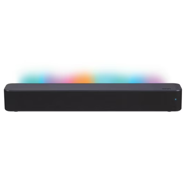 Onn. 20" 2.0-Channel LED Soundbar With 2 Speakers