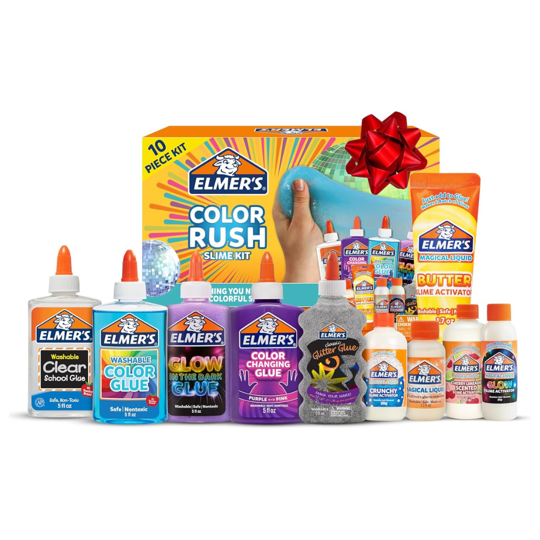 10-Piece Elmer's Color Rush Slime Kit