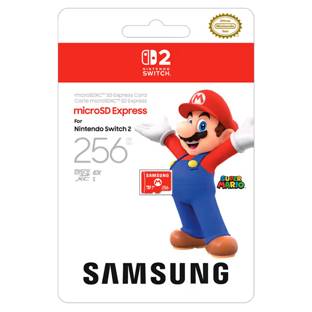 Samsung 256GB MicroSD Express Card For Nintendo Switch 2