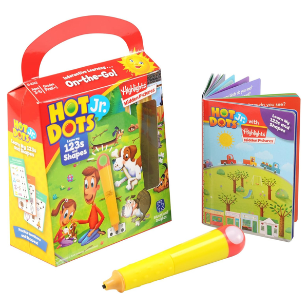 Educational Insights Hot Dots Jr. Learn My 123s Learning Workbooks