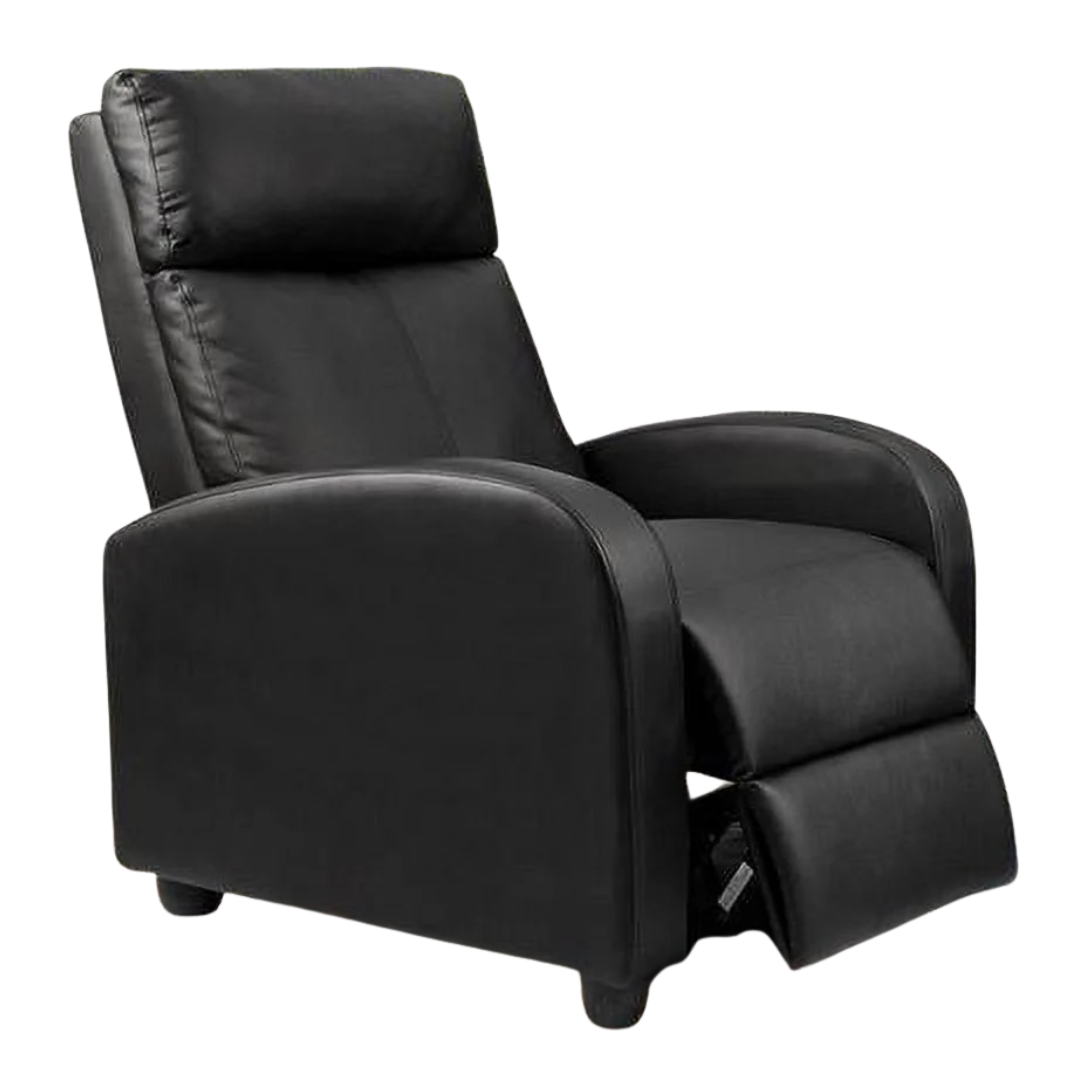 Lacoo Home Theater Recliner With Padded Seat & Backrest