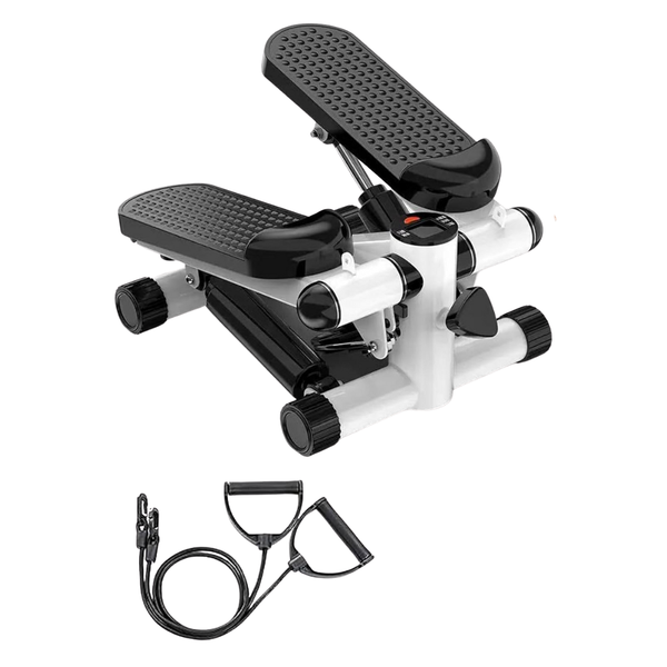 Mini Stair Stepper With LCD & Resistance Bands