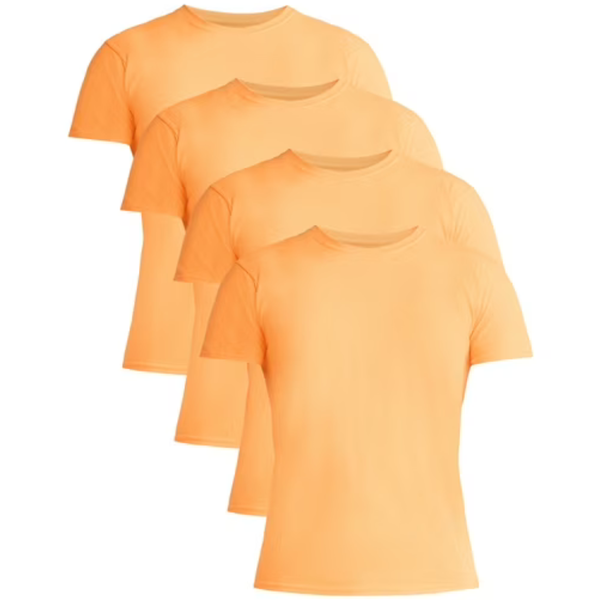 4-Pack Athletic Works Men's Cotton Active Tee