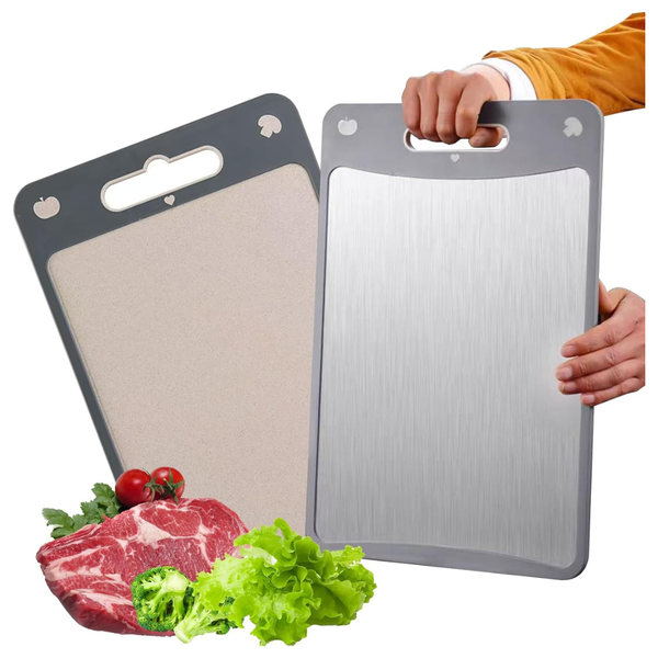 Stainless Steel Double Sided Cutting Board