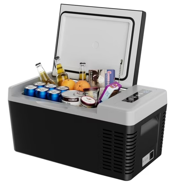 Simzlife 12V 19QT(18L) Portable Car Refrigerator