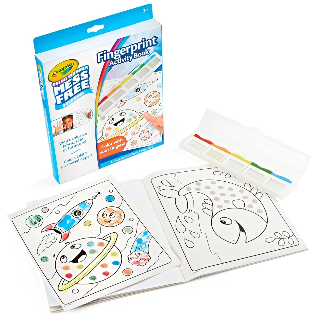 Crayola Color Wonder Mess-Free Fingerprint Painting Set