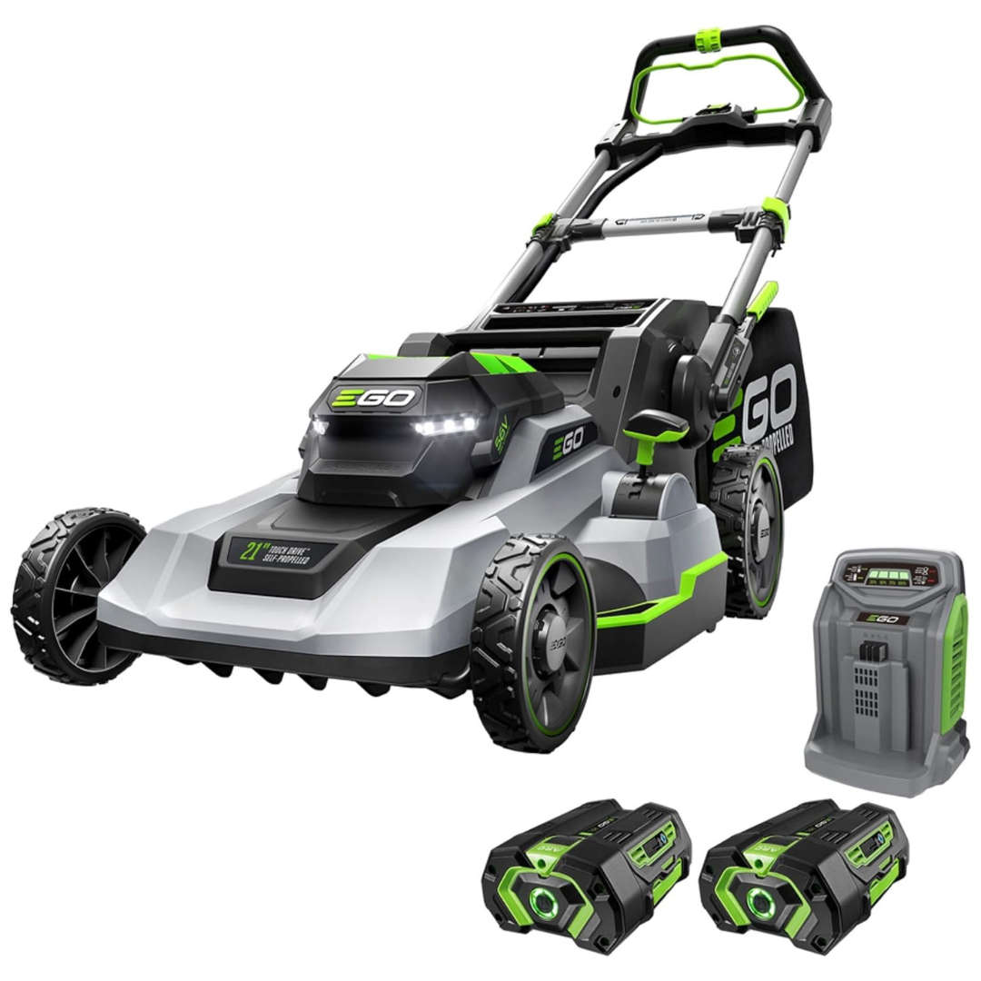 EGO Power+ 21" Touch Drive Lawn Mower w/ (2) 4Ah Batteries & Charger