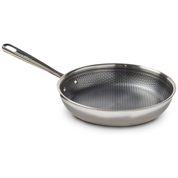 T-Fal HybridMesh Tri-Ply Stainless Steel Fry Pan
