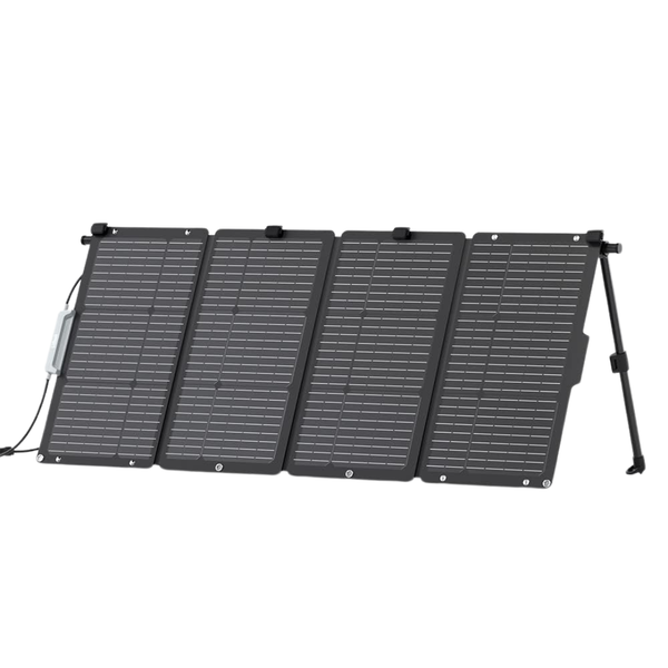100W IP65 Foldable Portable Solar Panels w/Kickstand