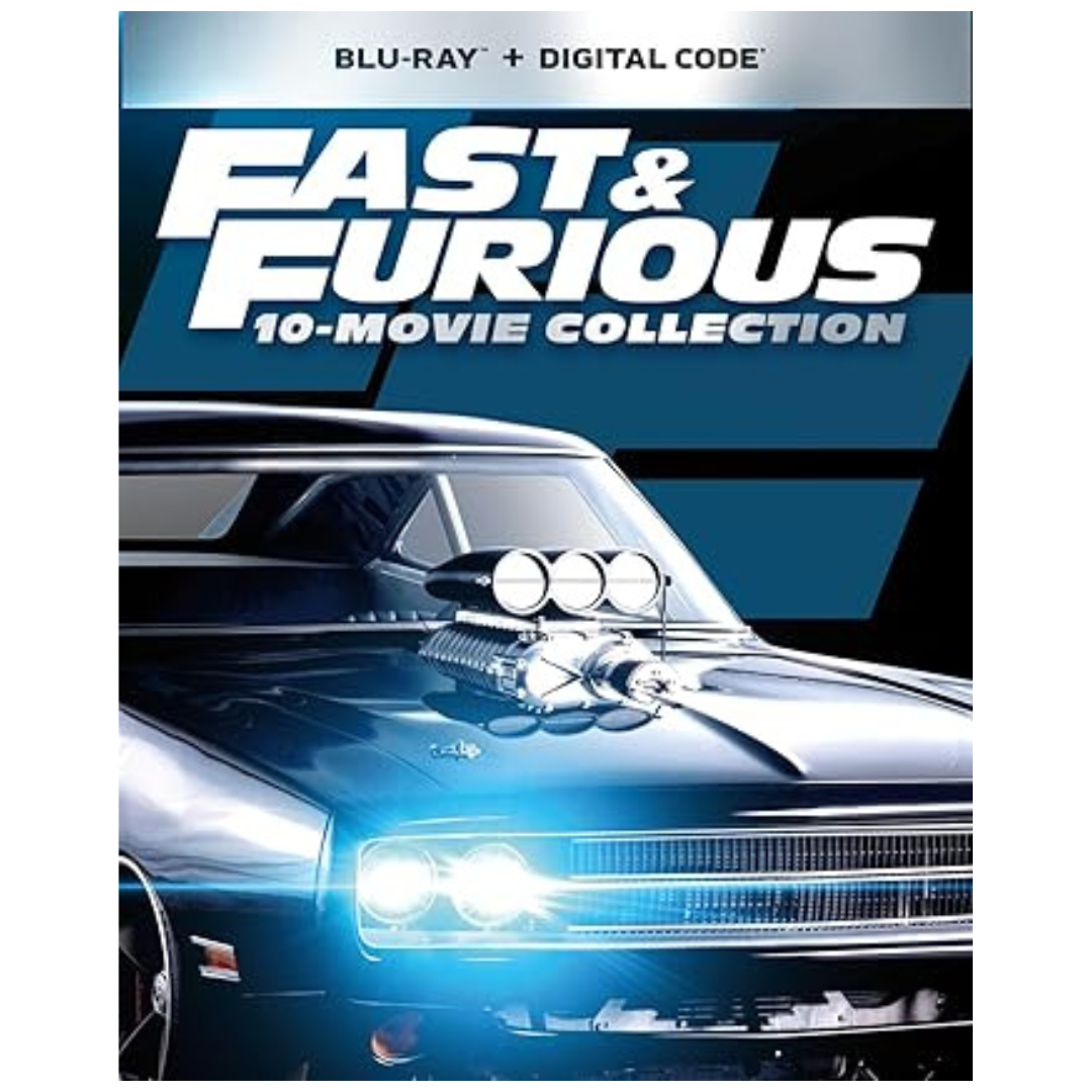 Fast & Furious: 10-Movie Collection (Blu-ray + Digital HD)