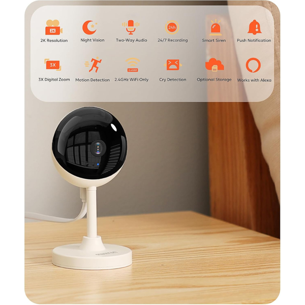 owltron 2K Indoor WiFi Security Camera