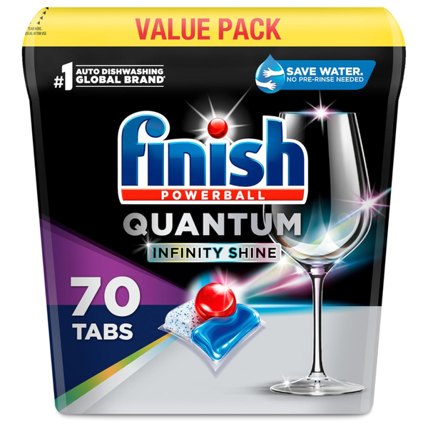 70-Count Finish Quantum Infinity Shine Dishwasher Pods