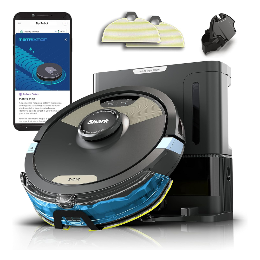 Shark Matrix Plus 2-in-1 Robot Vacuum & Mop with Self Empty Base