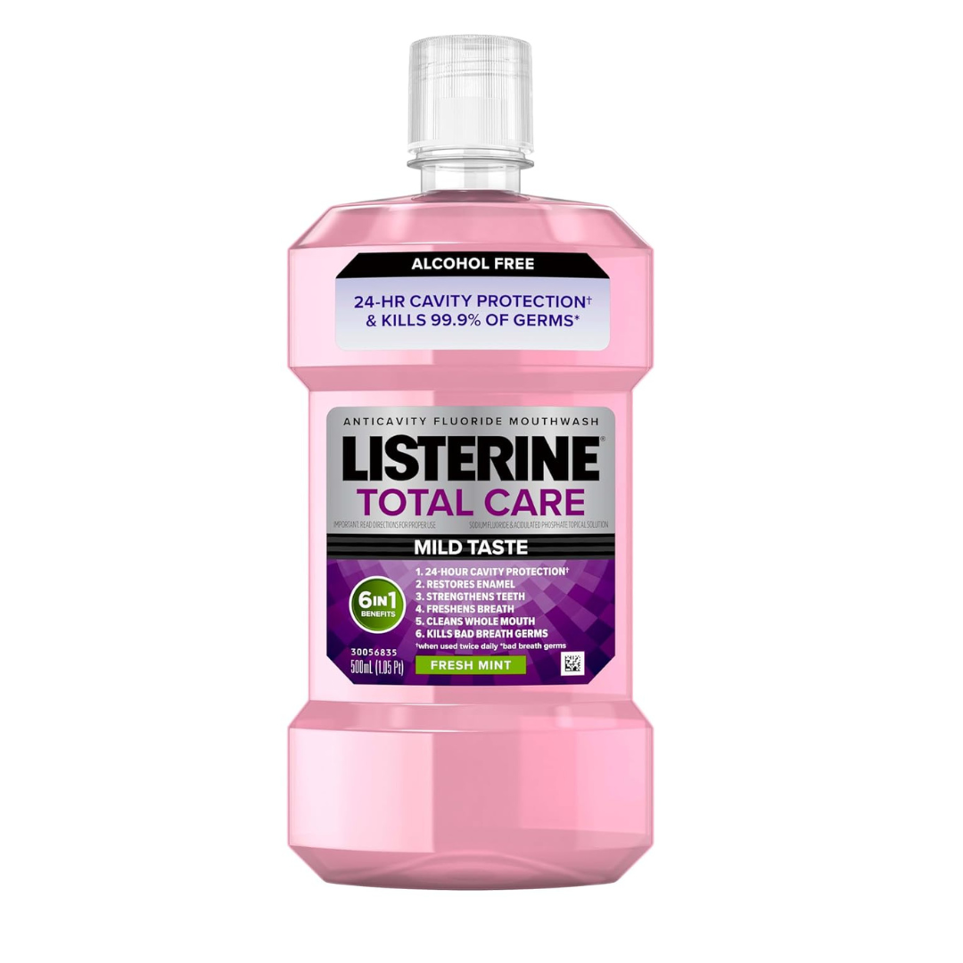 Listerine Total Care Mouthwash (1-Liter Bottle)