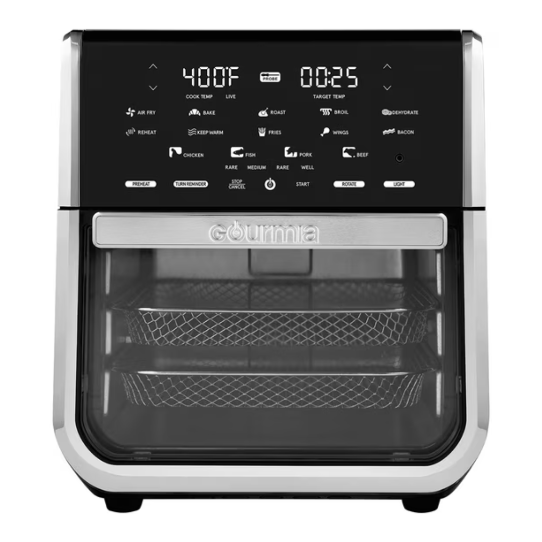 14QT Gourmia All-in-One Air Fryer, Oven, Rotisserie & Dehydrator (2 colors)