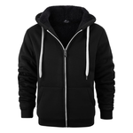 Men's Zip Up Winter Fleece Hoodies Jackets