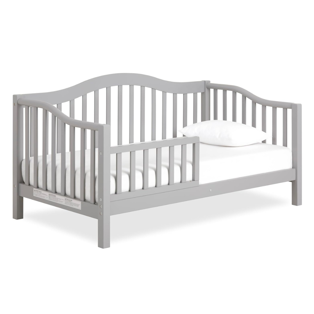 Dream On Me Austin Toddler Day Bed with Side Rails (2 Colors)