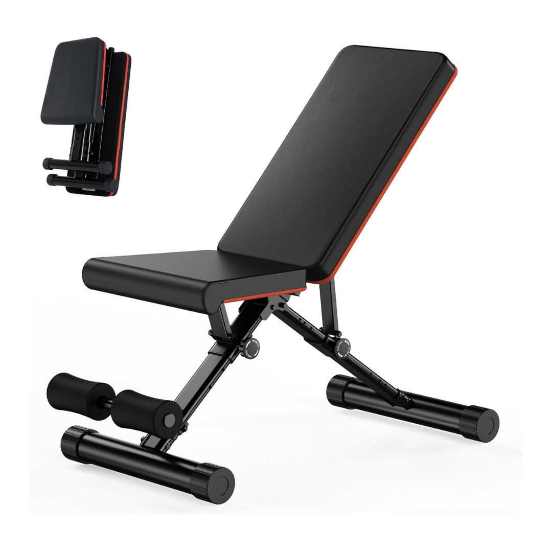 Aidoly Adjustable Foldable Strength Weight Bench