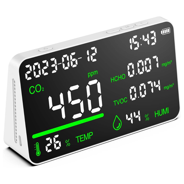 CIS 7-in-1 Indoor Air Quality Monitor w/ CO2 Levels