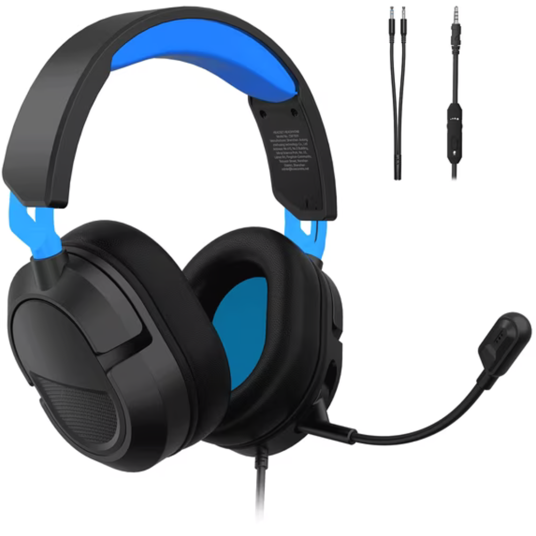 Fonhaid Noise Canceling Gaming Headset with Microphone