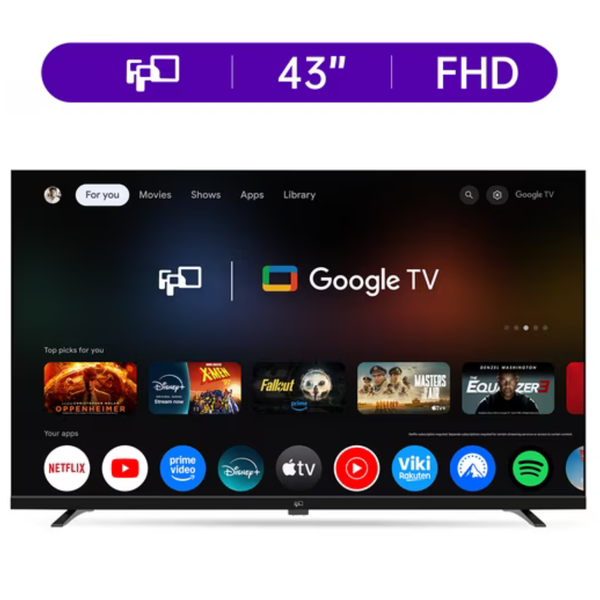 43" FPD CG43-P3 P Series 1080p Smart LED Google HDTV