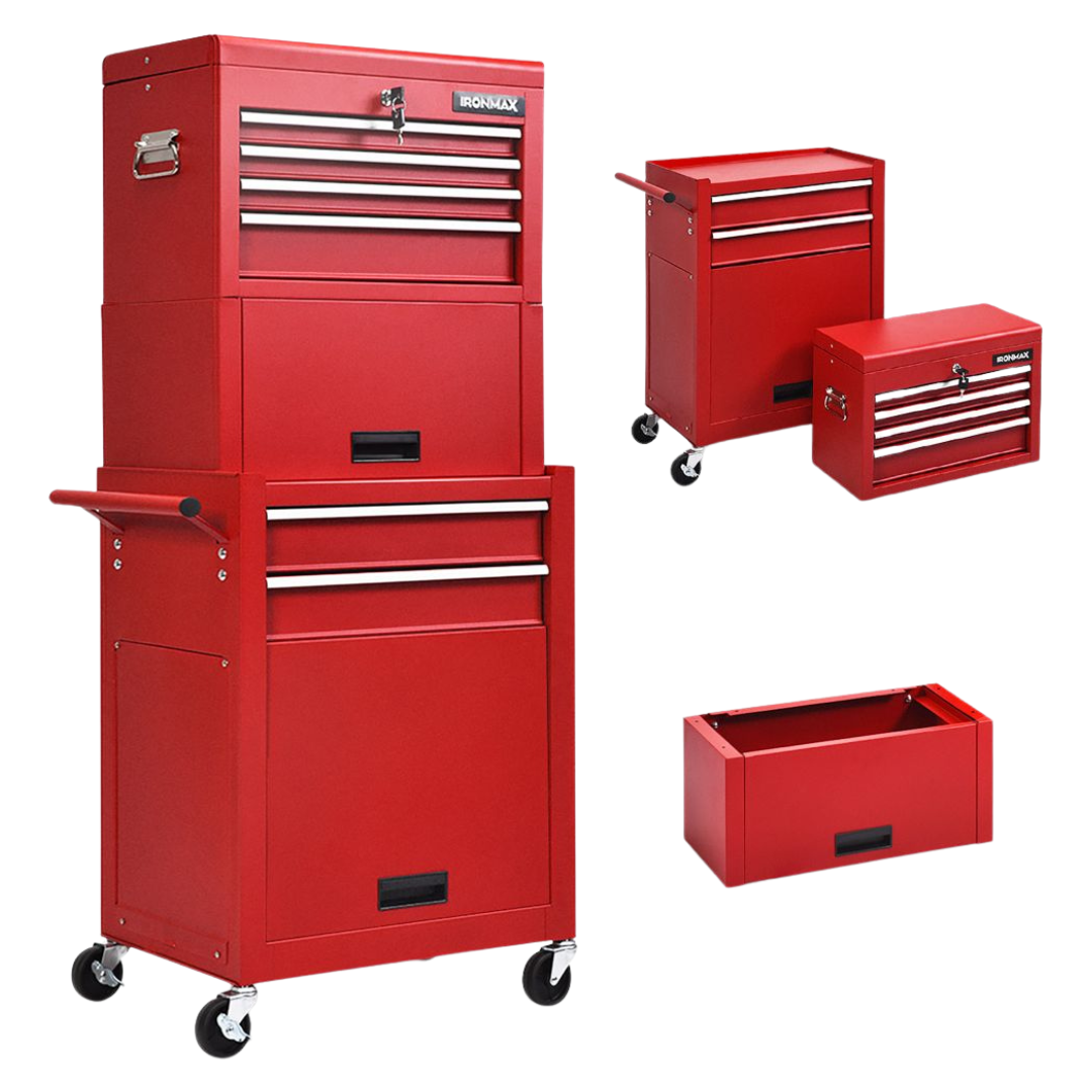 Costway High Capacity 6-Drawer Rolling Tool Chest (2 Colors)